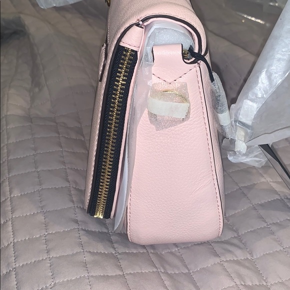MARC JACOBS Small Nomad Leather Crossbody Blush - Picture 10 of 13